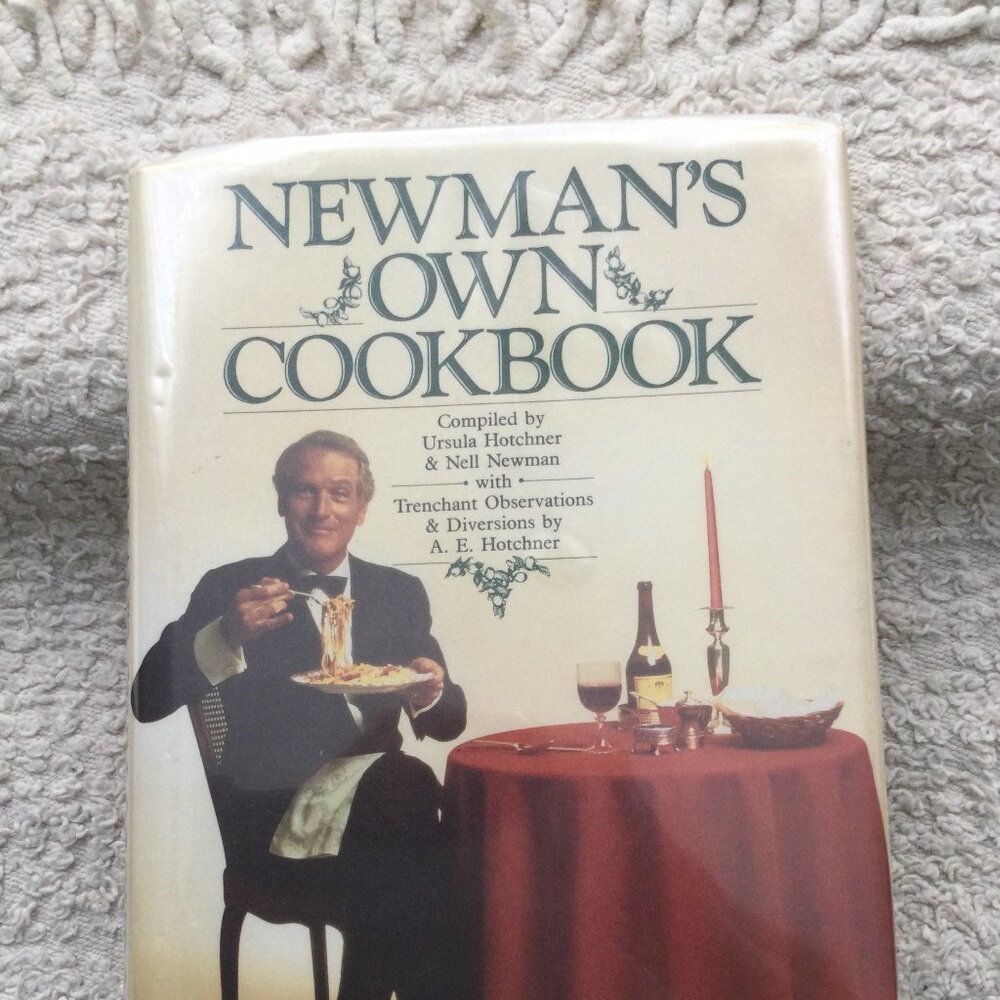 Paul Newman Cookbook Hard Cover